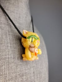 Image 12 of @dojoglass collab Ramen Noodle Kitty Pendant with Shrimp