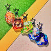 Genshin!Skill Glitter Epoxy Acrylic Charm