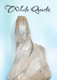 Image 1 of 4.24LB White Quartz Crystal Cluster Mineral Specimen