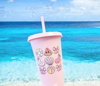 Image 4 of summer time decal cold cup