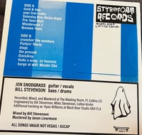 Image 4 of Snodgrass and Buddies Barge At Will Animal Style Styrofam Records exclusive variant vinyl LP