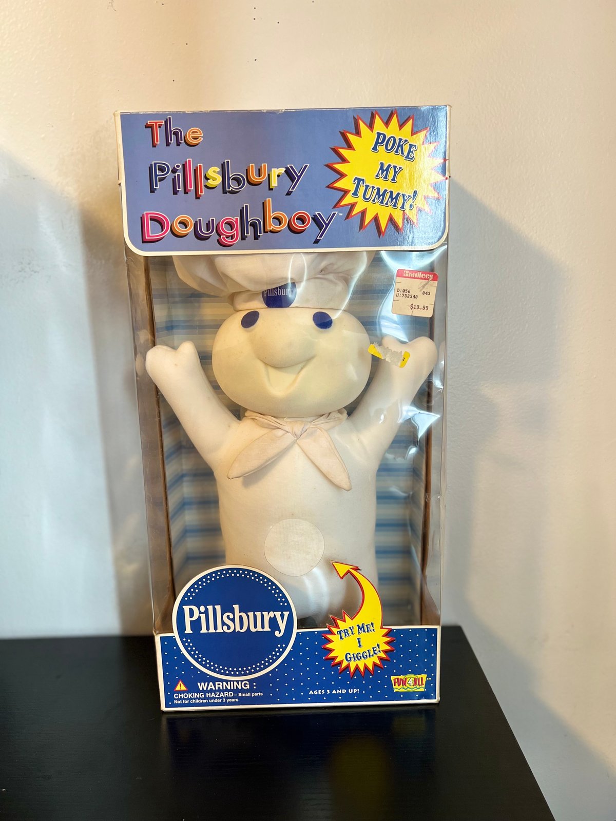 Vintage 1997 Pillsbury Doughboy 17 inch Talking Plush! | Sole Island ...