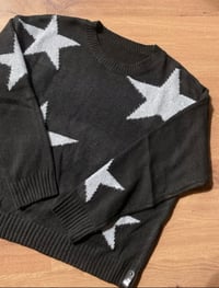 Image 1 of  Star Sweater | Classic Black