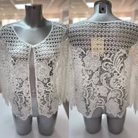 Image 2 of Crochet Laced Cardi