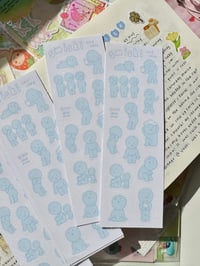 Image 2 of Smiski Self Care Sticker Sheet
