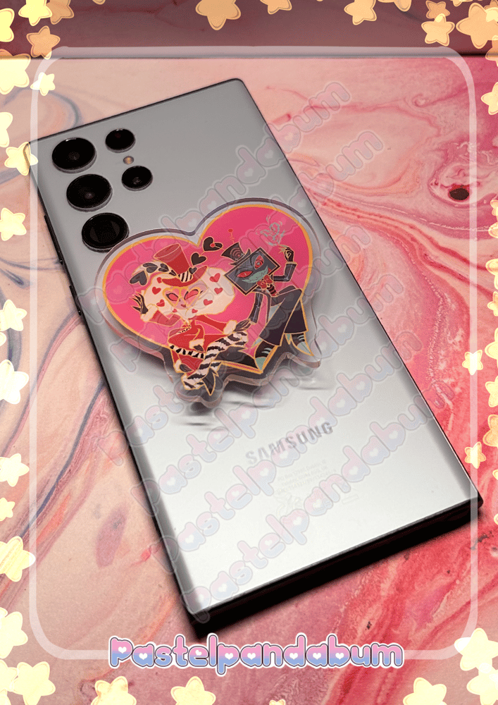 Image of Hazbin Hotel - Staticmoth Phone grip