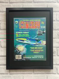 Image 1 of Stingray, framed complete vintage comic, No 11 March 1993