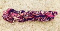 Image 2 of Hand Spun Woollen Artisan Yarn- Purple Rain