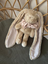 Image 2 of  LAPIN VICHY ROSE ET SON COL NUDE 