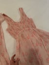 early 70s bohemian dream dress and matching shawl