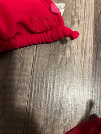 Image 2 of OP red bikini set 