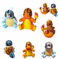 Image 1 of 1/1 Vinyl pokémon pair