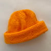Hand Knitted hat yellow newborn - 1 year 