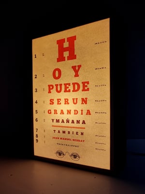 Image of Agudeza visual. Serrat.