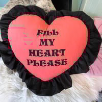 Image 4 of Fill My Heart Please Pillow