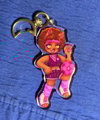Image 1 of Clawdeen "Scream Soccer" Charm