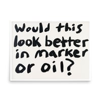 Image 2 of marker or oil?