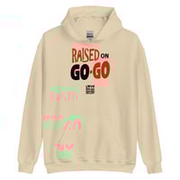Image 3 of LOVEDCGOGO "RAISED BY GOGO - OG" Unisex Hoodie (see color options)