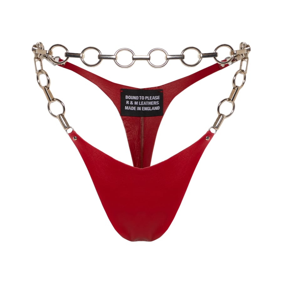 Image of CHAIN THONG RED