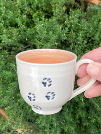 Image 2 of Paw print small mug