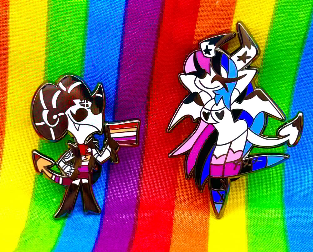 Pride Blitz Doodles Pins | Destiny Doodles