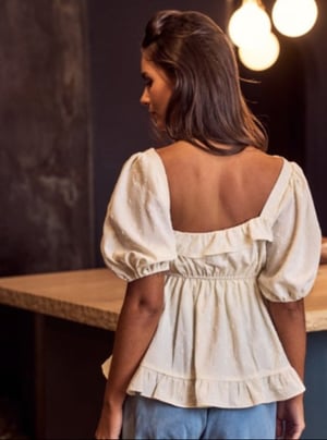 Image of Dreamy Ruffled Blouse 