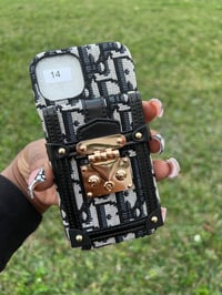 Image 1 of Dior wallet phone case 