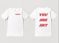 Image 2 of YOU ARE ART 2.0 TEE