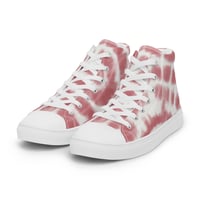 Image 1 of Women’s high top canvas shoes Pink