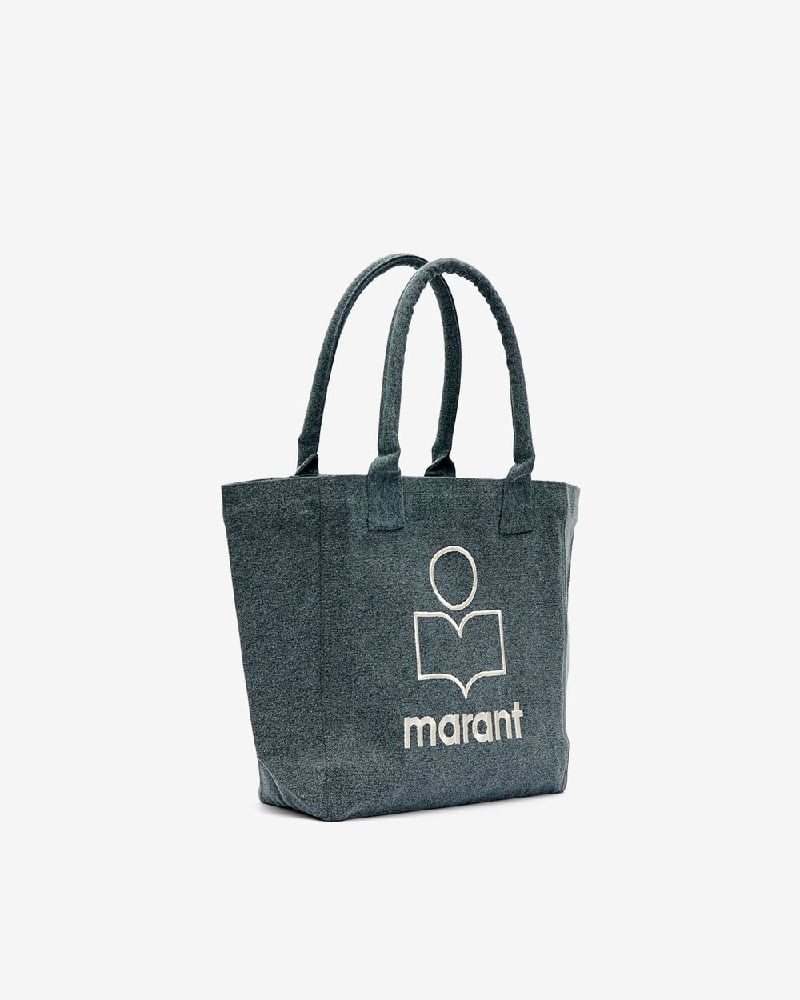 Image of ISABEL MARANT YENKY TOTE BAG SMALL WASHED BLACK