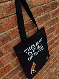 Image 2 of FULL OF RATS canvas bag