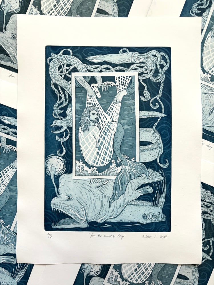 Image of From the Boundless Deep (Etching + Aquatint)