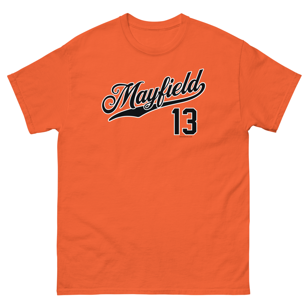 Image of Mayfield Baltimore T-Shirt 21213 Mens (Orange)