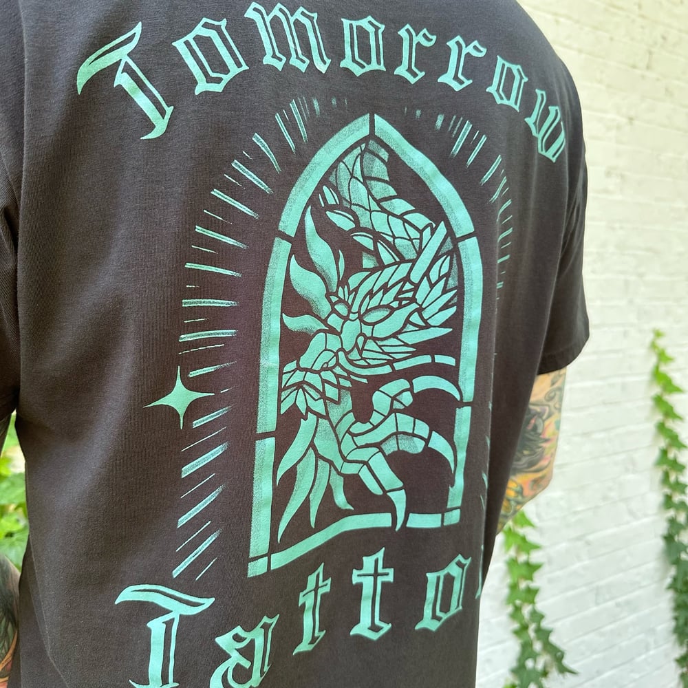 Image of Stained Glass Dragon T-shirt