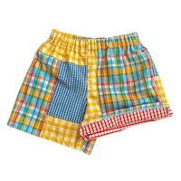 Image 2 of Yellow Patch Shorts - Size 4