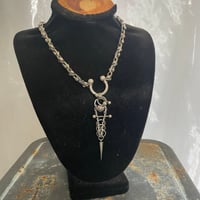 Image 1 of wishbone necklace 