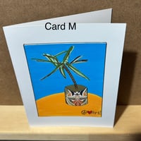 Image 10 of ART - YOUR CHOICE - Vertical Handpainted Art Greeting Card