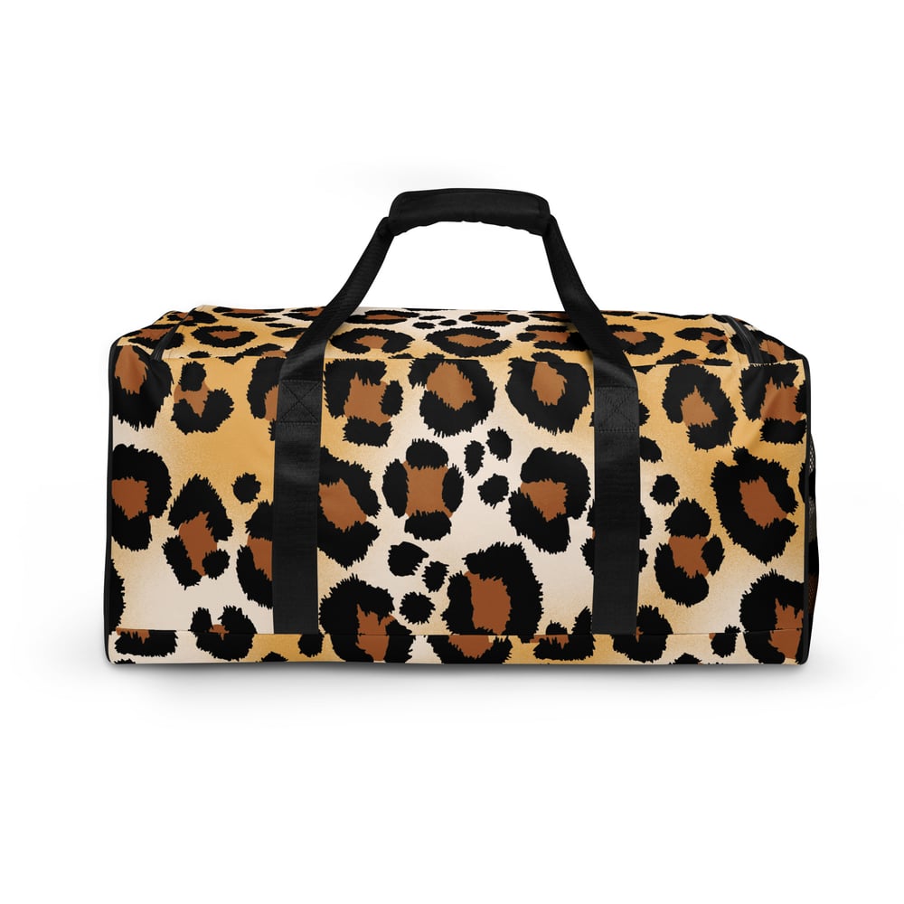 Image of Duffle bag Leopard Design