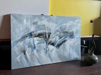 Image 2 of Large Abstract Oil on Canvas