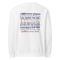 Image 5 of American Ribbon Crew neck sweatshirt