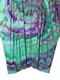 Image 5 of M Long Woven Kimono in Nebula Spiral Ice Dye