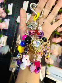 Image 4 of Unicorn Keychain/Wristlet 