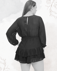 Image 2 of Onyx romper (PLUS)
