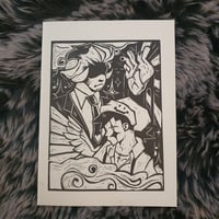Image 2 of Pumpkin Duo lino print (LIMITED EDITION)