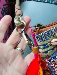 Image 8 of Rainbow Shake your tassels- Bag- clutch or cross body/shoulder -pinks