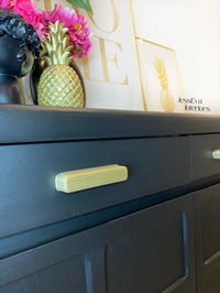 Image 7 of Black mid century modern Nathan sideboard, tv cabinet, drinks cabinet