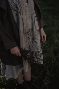 Image 3 of Inverno • Light brown linen dress