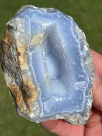 Image 2 of Blue Lace Agate | Namibia Africa #3061