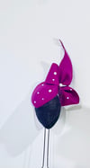 Magenta Felt Beret 