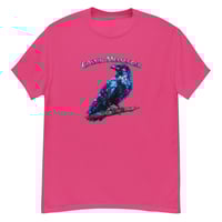 Image 3 of Cosmic Messenger Raven Shirt – Mystical Galaxy Crow Unisex T-Shirt | Celestial Raven Art 